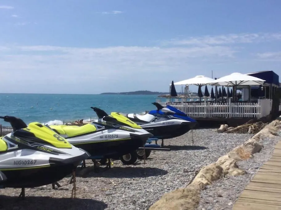 Le Jardin De La Mer, Plage, Jardin, Parking , Velos Villeneuve-Loubet Apartment