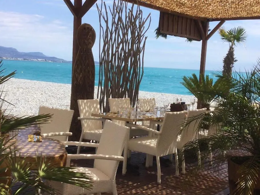 Le Jardin De La Mer, Plage, Jardin, Parking , Velos Villeneuve-Loubet Francia